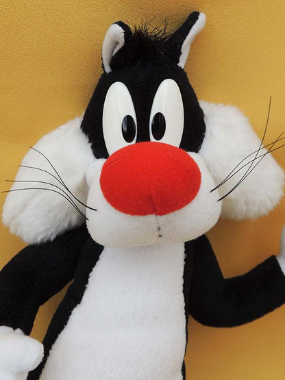 Sylvestre Le Chat - Peluche Vintage 1994 - 37cm Looney Tunes