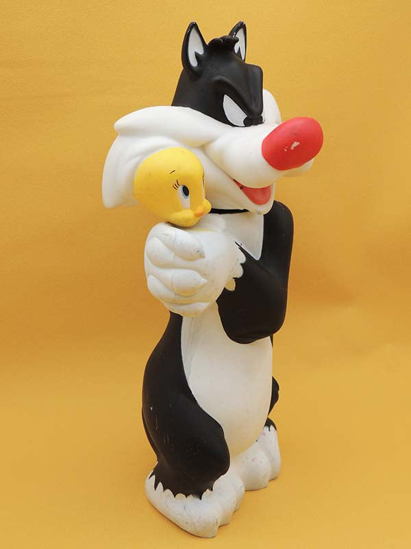 Sylvestre Le Chat - Bouteille Bain Moussant Soaky - Vintage 1995 Looney Tunes