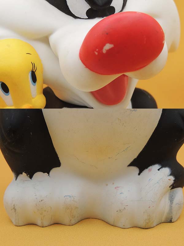 Sylvestre Le Chat - Bouteille Bain Moussant Soaky - Vintage 1995 Looney Tunes