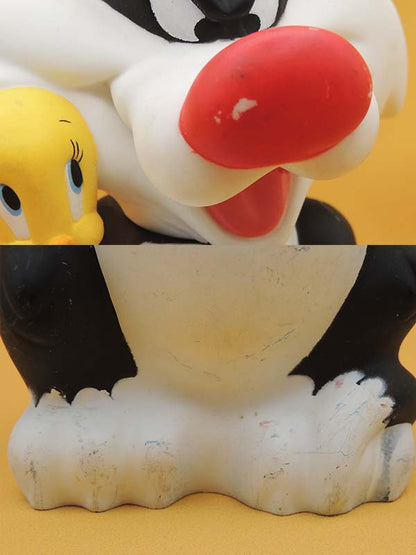 Sylvestre Le Chat - Bouteille Bain Moussant Soaky - Vintage 1995 Looney Tunes