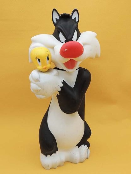 Sylvestre Le Chat - Bouteille Bain Moussant Soaky - Vintage 1995 Looney Tunes