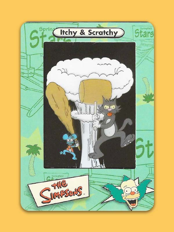 The Simpsons - Itchy & Scratchy N°9 - FilmCardz Series Artbox 2000