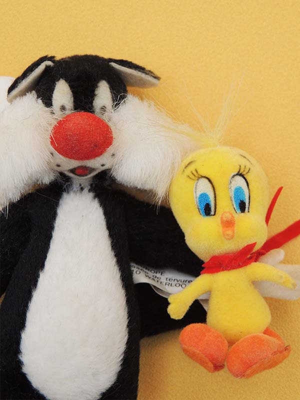 Titi & Grosminet - Duo Mini Figurines Vintage 1993 - 11cm Looney Tunes