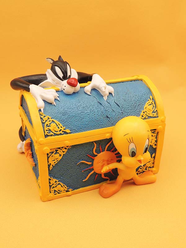 Titi & Grosminet - Tirelire Céramique Vintage 1999 Looney Tunes