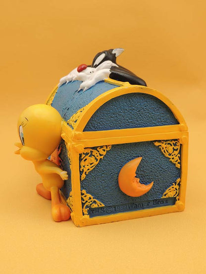 Titi & Grosminet - Tirelire Céramique Vintage 1999 Looney Tunes