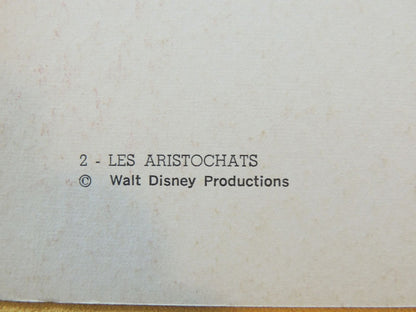 Les Aristochats - N°09 - Photo d'Exploitation Vintage 1970