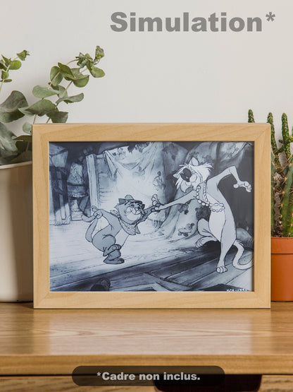 Les Aristochats - N°09 - Photo d'Exploitation Vintage 1970