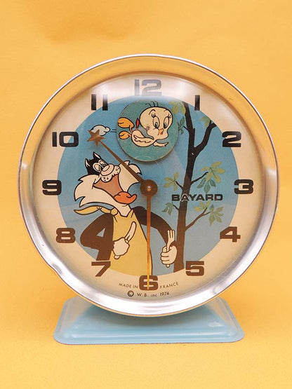 Titi & Grosminet - Réveil BAYARD Vintage 1974 - Looney Tunes