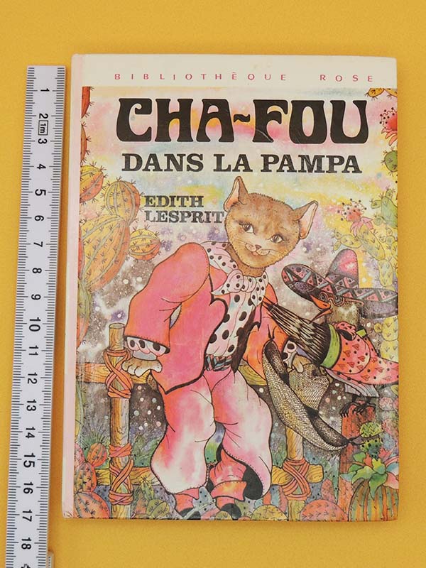 Cha-Fou Dans La Pampa - Edith Lesprit Roman Vintage 70's