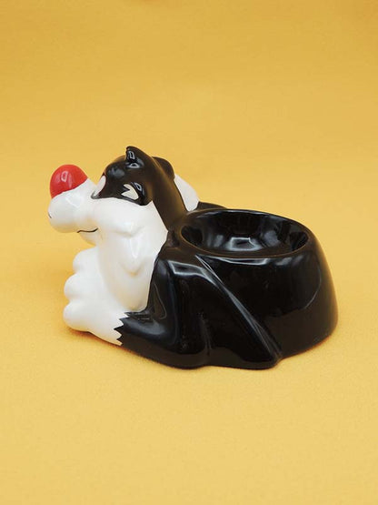 Sylvestre - Coquetier Tête de Chat Vintage 1996 - Warner Bros