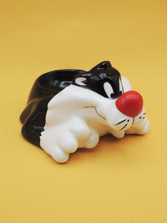 Sylvestre - Coquetier Tête de Chat Vintage 1996 - Warner Bros