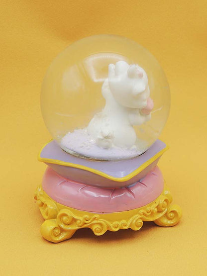 Les Aristochats - Boule à Neige Chat Marie - Disney Vintage