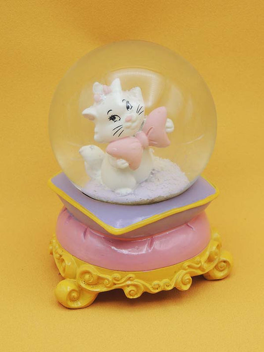 Les Aristochats - Boule à Neige Chat Marie - Disney Vintage