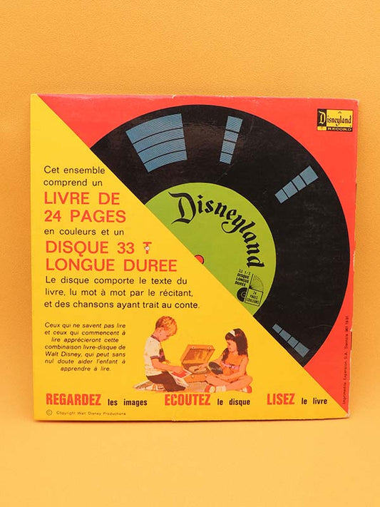 Les Aristochats - Vinyl Livre-Disque 24 pages - Disney 1970