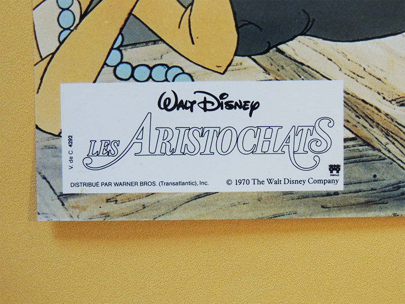 Les Aristochats - N°06 - Photo d'Exploitation Vintage 1970