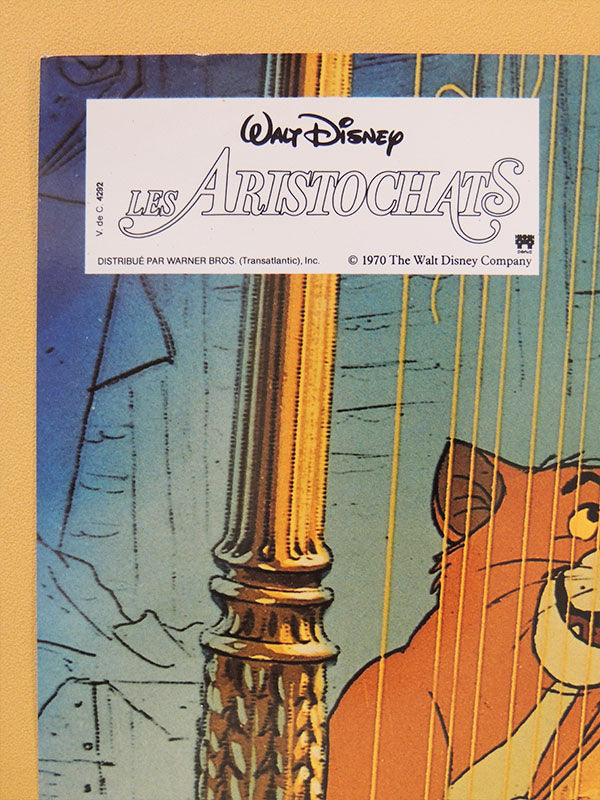 Les Aristochats - N°07 - Photo d'Exploitation Vintage 1970