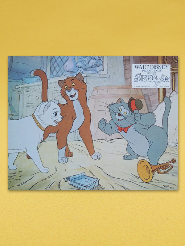 Les Aristochats - N°08 - Photo d'Exploitation Vintage 1970
