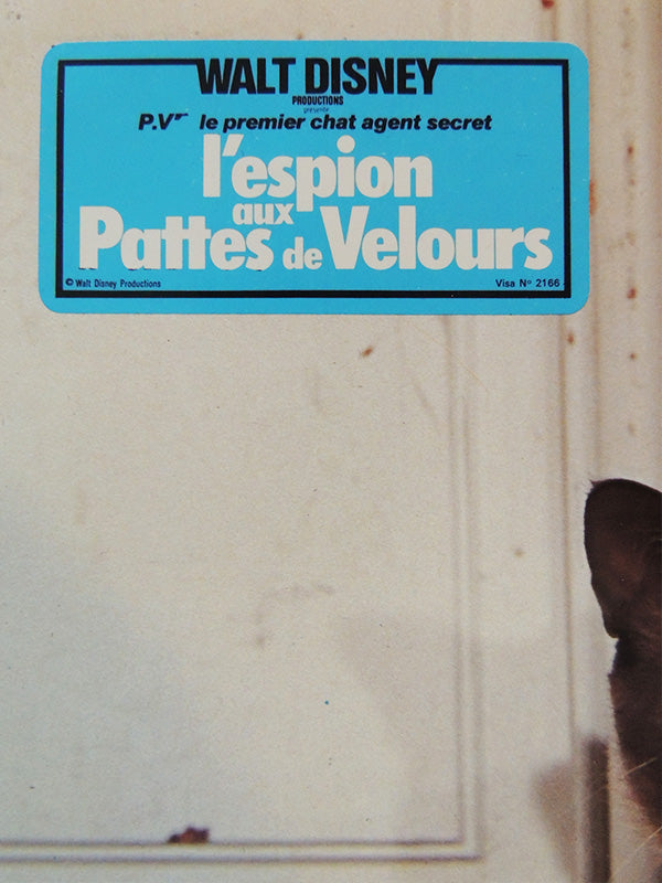 L'espion Aux Pattes de Velours - Walt Disney - Photo d'exploitation Vintage 1965