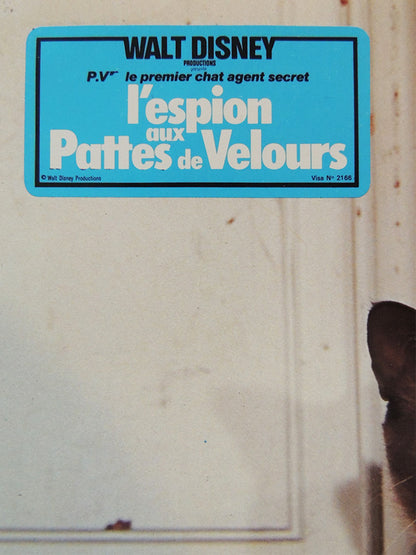 L'espion Aux Pattes de Velours - Walt Disney - Photo d'exploitation Vintage 1965