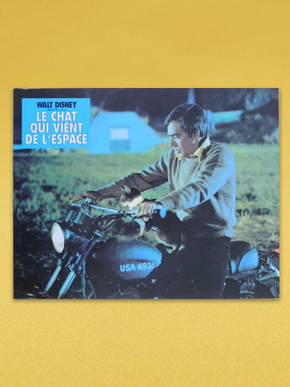 Le Chat Qui Vient de L'Espace N°01 - Walt Disney - Photo d'exploitation Vintage 1978