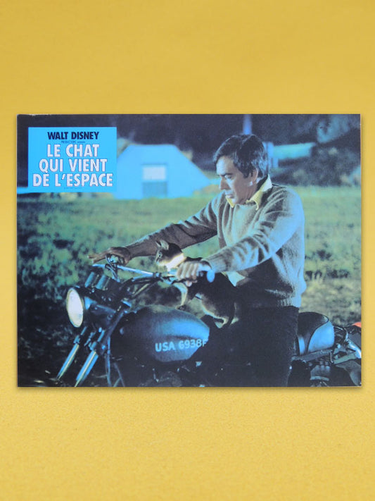 Le Chat Qui Vient de L'Espace N°01 - Walt Disney - Photo d'exploitation Vintage 1978