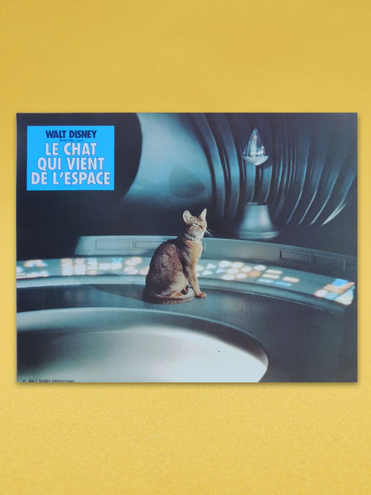 Le Chat Qui Vient de L'Espace N°02 - Walt Disney - Photo d'exploitation Vintage 1978