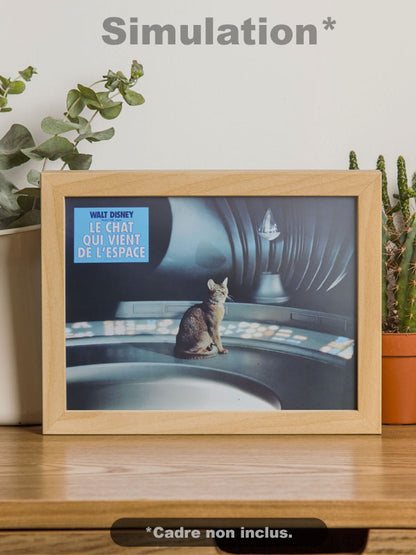 Le Chat Qui Vient de L'Espace N°02 - Walt Disney - Photo d'exploitation Vintage 1978