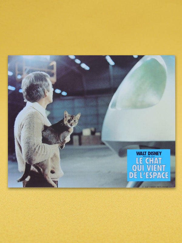 Le Chat Qui Vient de L'Espace N°03 - Walt Disney - Photo d'exploitation Vintage 1978