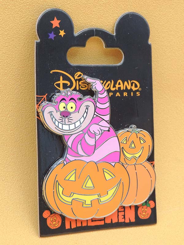 Chat du Cheshire Halloween - Pin's Disneyland Paris