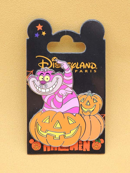 Chat du Cheshire Halloween - Pin's Disneyland Paris