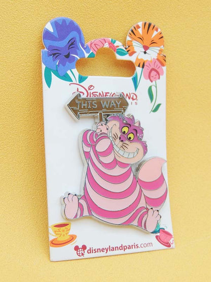 Chat du Cheshire This Way - Pin's Disneyland Paris