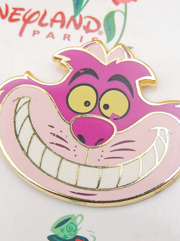 Chat du Cheshire Set de 2 - Pin's Disneyland Paris