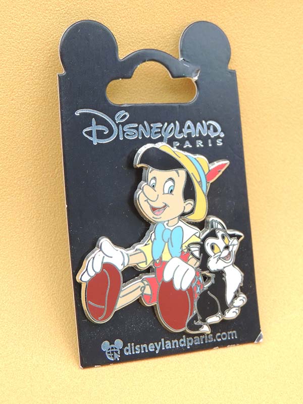 Pinocchio & Figaro N°2 - Pin's Disneyland Paris