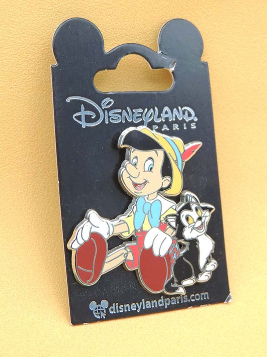 Pinocchio & Figaro N°2 - Pin's Disneyland Paris