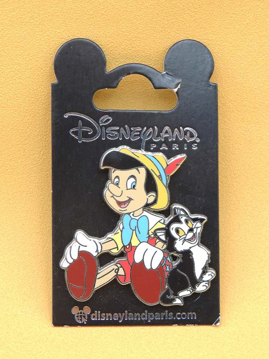 Pinocchio & Figaro N°2 - Pin's Disneyland Paris