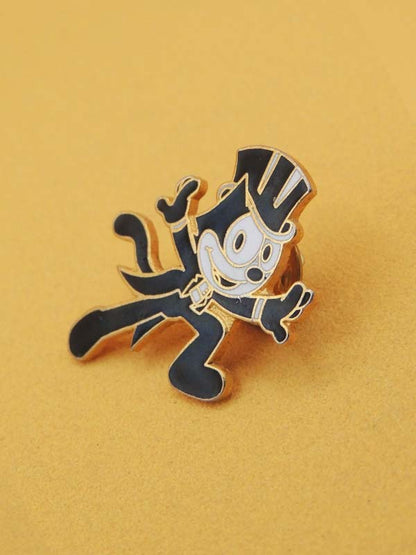 Felix Le Chat - Pin's Vintage - Queue de Pie 1989