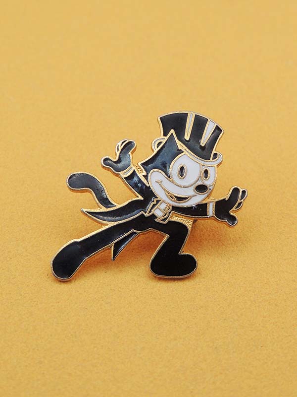 Felix Le Chat - Pin's Vintage - Queue de Pie 1989