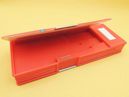 Trousse Multifonction Rétro FLOMO - Friendly Chat Rouge - Années 80 - Kawaii Japon Rétro