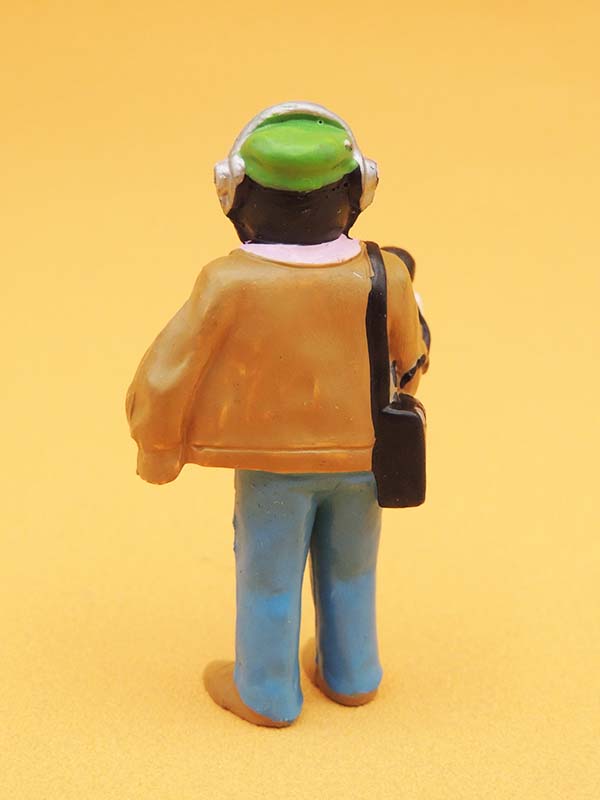 TÉLÉCHAT GROUCHAT FR3 Récré A2 - Figurine Vintage 1983 PVC SCHLEICH