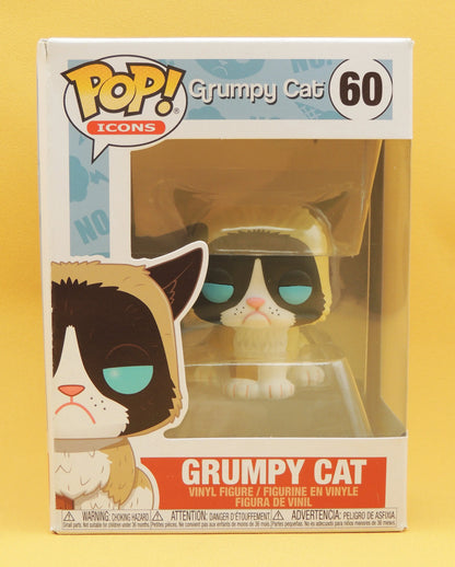 Grumpy Cat - Funko Pop -  Icons n°60 Figurine Vinyle Le Chat Délire