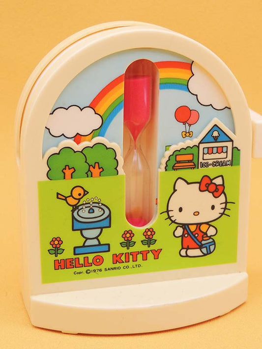 Hello Kitty - Sablier Rose Vintage 1976 - Sanrio Officiel