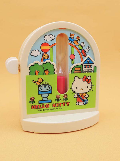 Hello Kitty - Sablier Rose Vintage 1976 - Sanrio Officiel