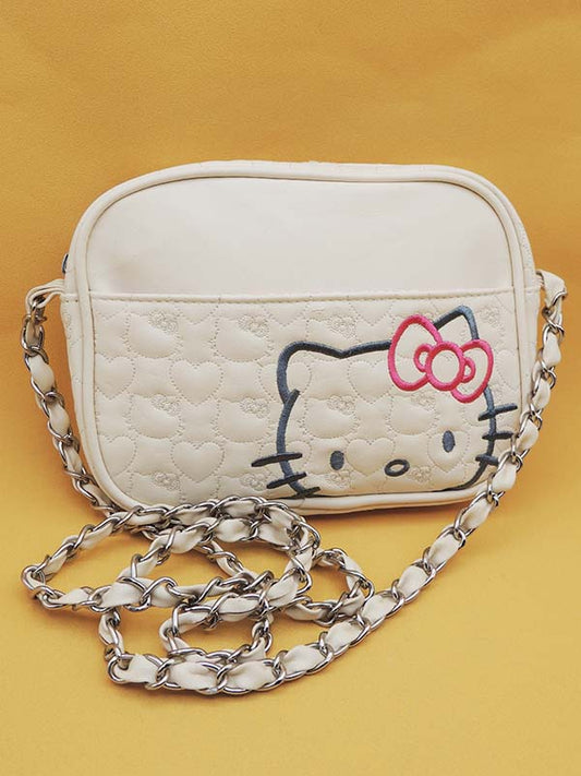Hello Kitty - Sac A Main Matelassé - Vintage Sanrio 2001