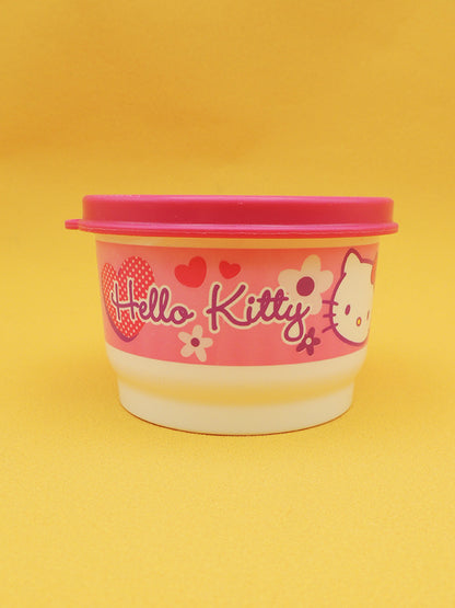 Hello Kitty - Tupperware Petit Pot - Boite de Conservation Vintage 2005