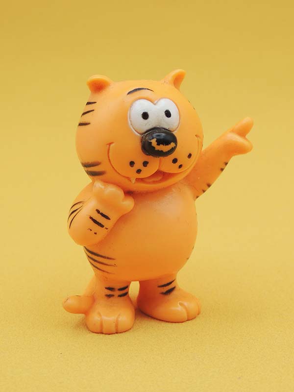 Isidore Le Chat - Figurine Les Entrechats - Vintage Bandai 1985 (6,5cm)