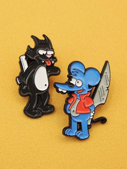 Itchy & Scratchy Duel - Pin's The Simpsons