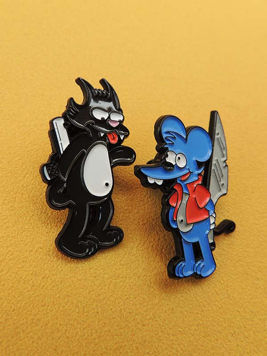 Itchy & Scratchy Duel - Pin's The Simpsons