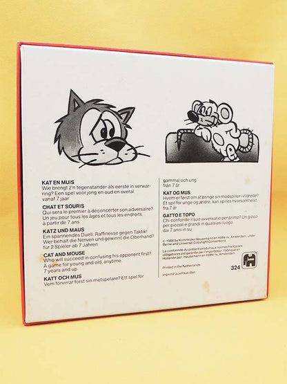 Chat et Souris - Jeu de Société Vintage 1984 JUMBO - RARE !