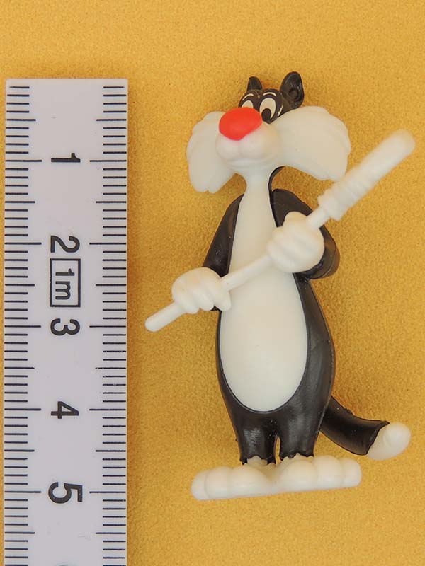 Sylvestre Balai - Kinder Bugs Bunny & Co - Figurine 1991 Vintage