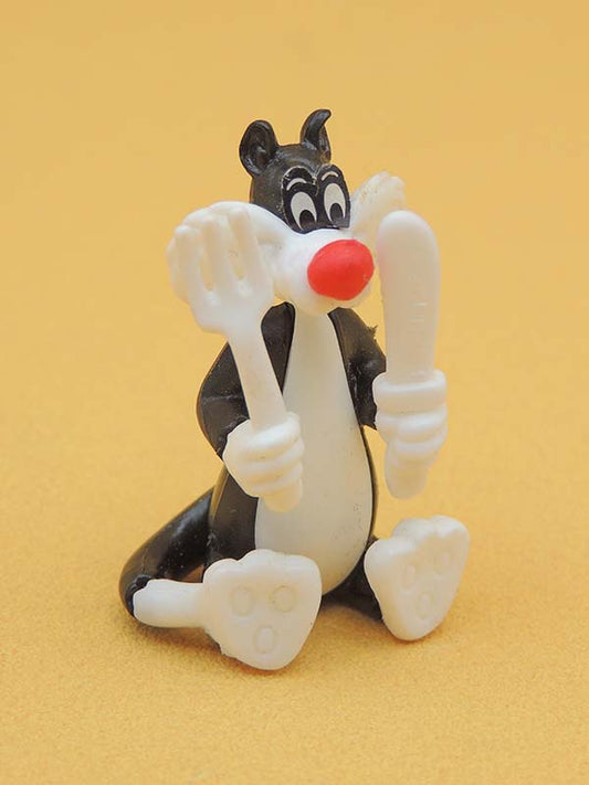 Sylvestre Miam - Kinder Bugs Bunny & Co - Figurine 1991 Vintage